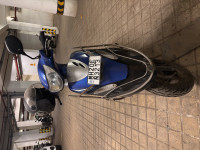 Blue TVS Scooty Pep