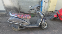 Grey Honda Activa Premium Edition Deluxe