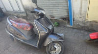 Grey Honda Activa Premium Edition Deluxe