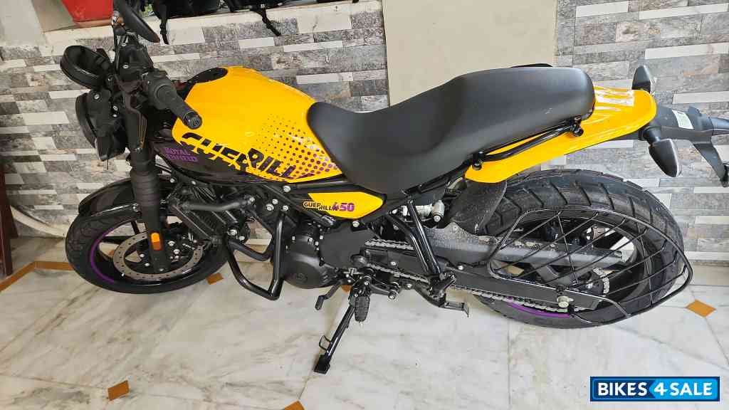 Yellow Ribbon Royal Enfield Guerrilla 450 Flash