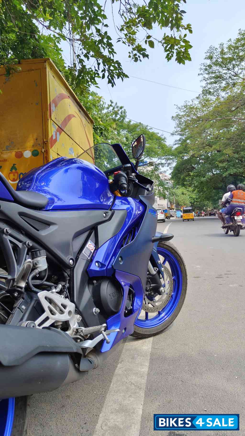 Racing Blue Yamaha R15 V4 Racing Blue Yamaha R15 V4