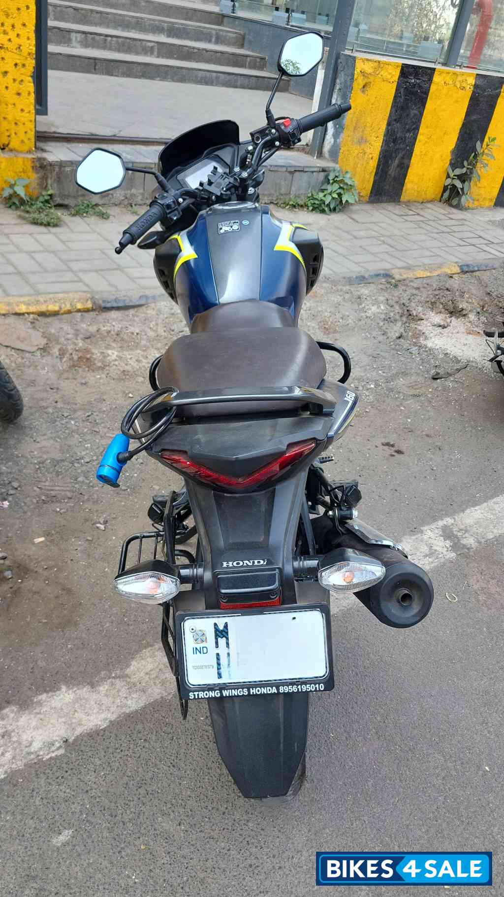 Matte Blue Honda SP 160 Double Disc Matte Blue Honda SP 160 Double Disc