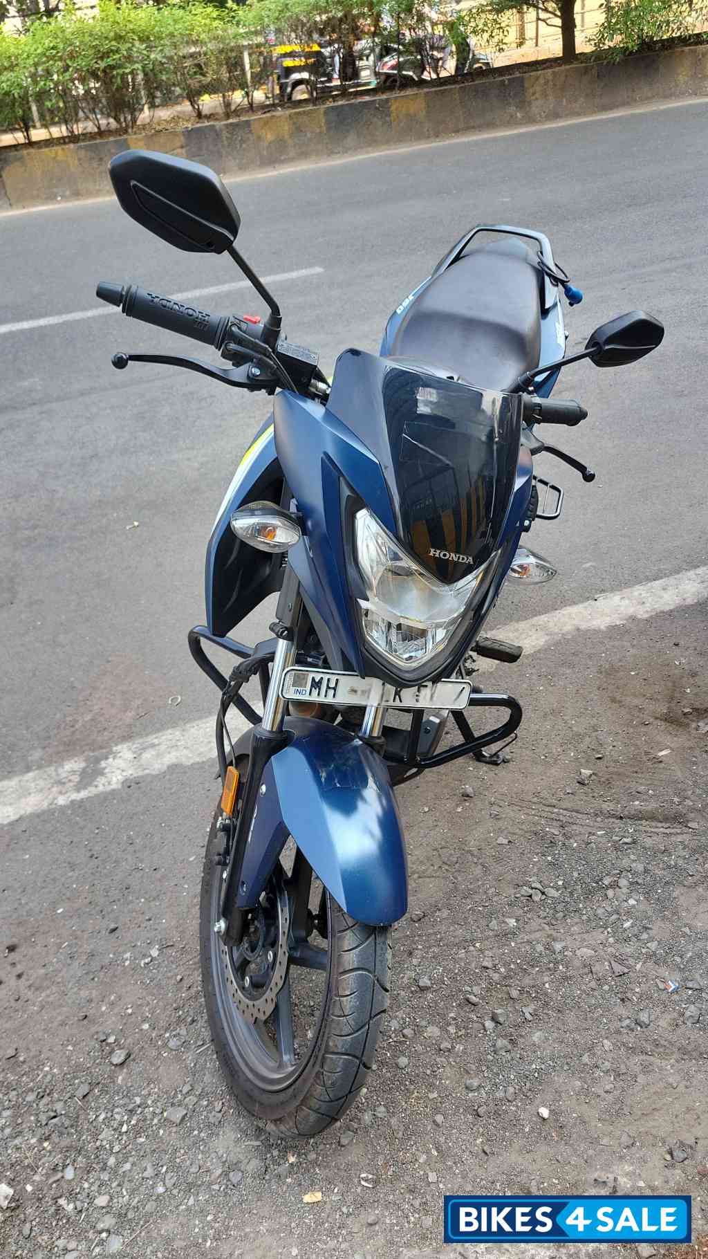 Matte Blue Honda SP 160 Double Disc Matte Blue Honda SP 160 Double Disc