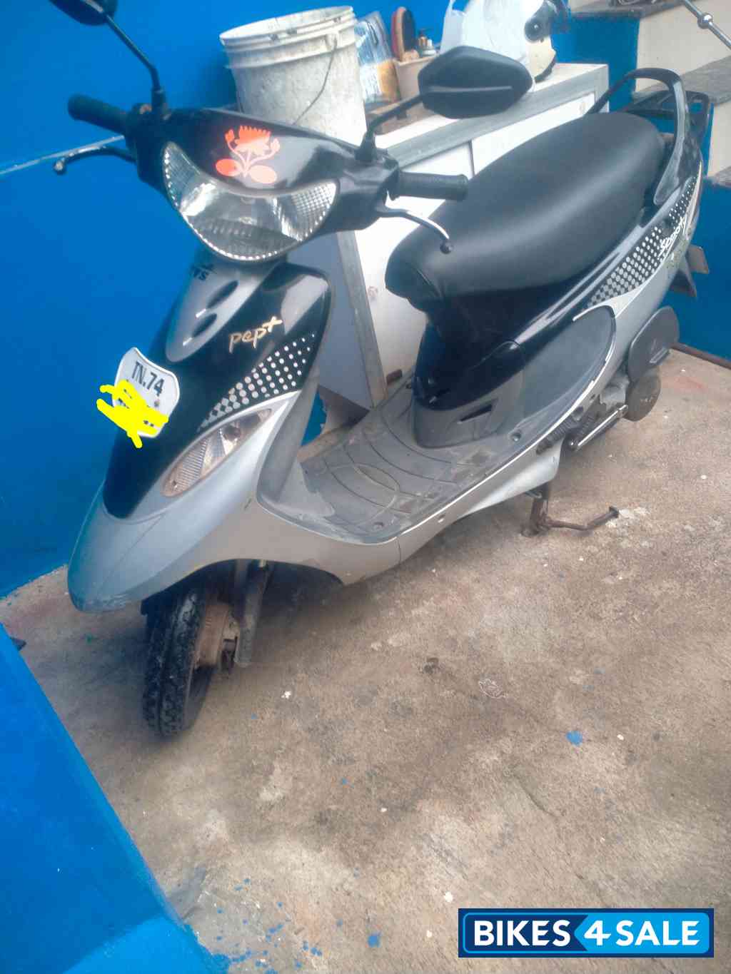 Black TVS Scooty Black TVS Scooty