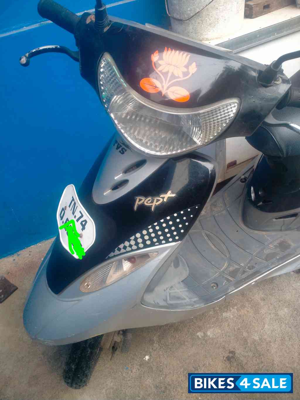 Black TVS Scooty Black TVS Scooty