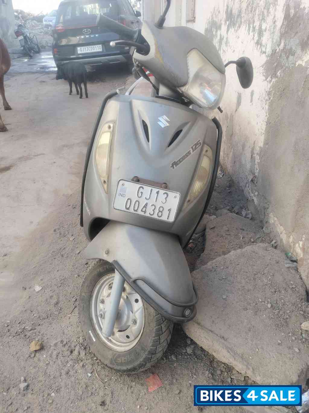 Grey Suzuki Access 125