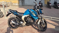 Cyan Blue Yamaha FZ-S FI V2
