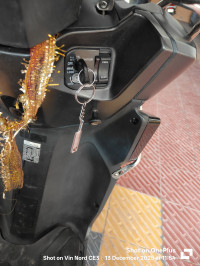 Black Honda Grazia 125 BS6