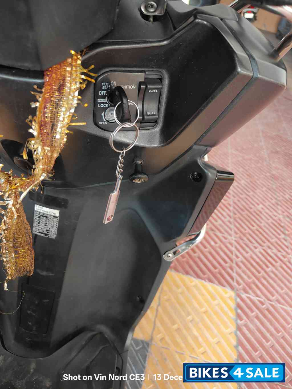 Black Honda Grazia 125 BS6 Black Honda Grazia 125 BS6