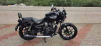 Black Royal Enfield Meteor 350 Stellar