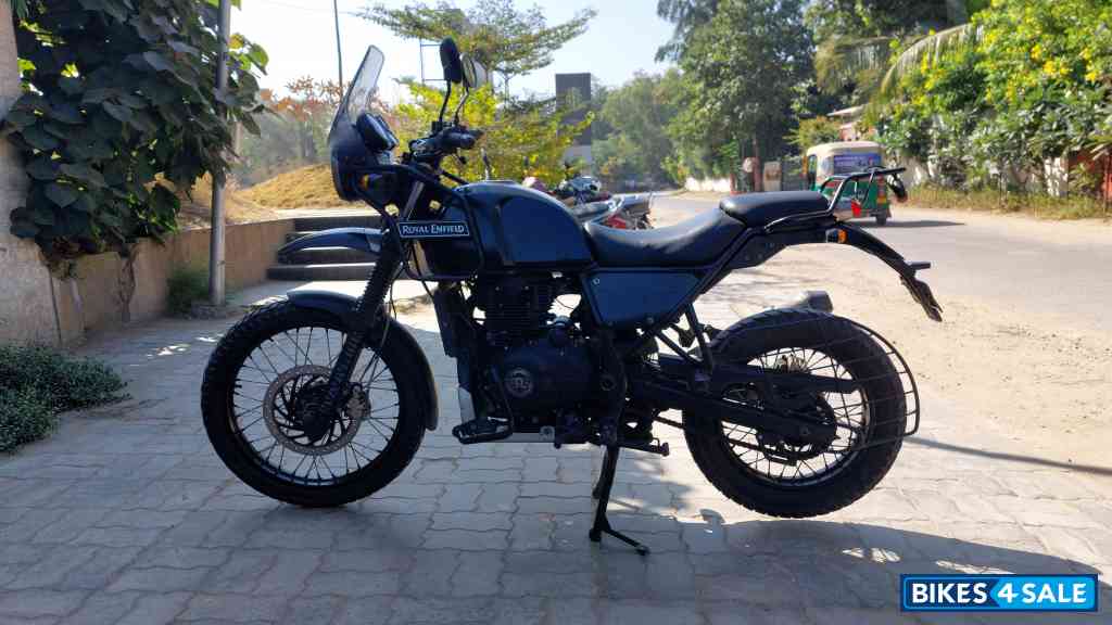Black Royal Enfield Himalayan