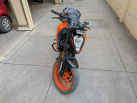 Orange KTM Duke 200 ABS