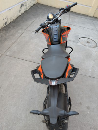 Orange KTM Duke 200 ABS
