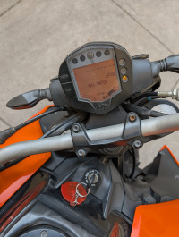 Orange KTM Duke 200 ABS