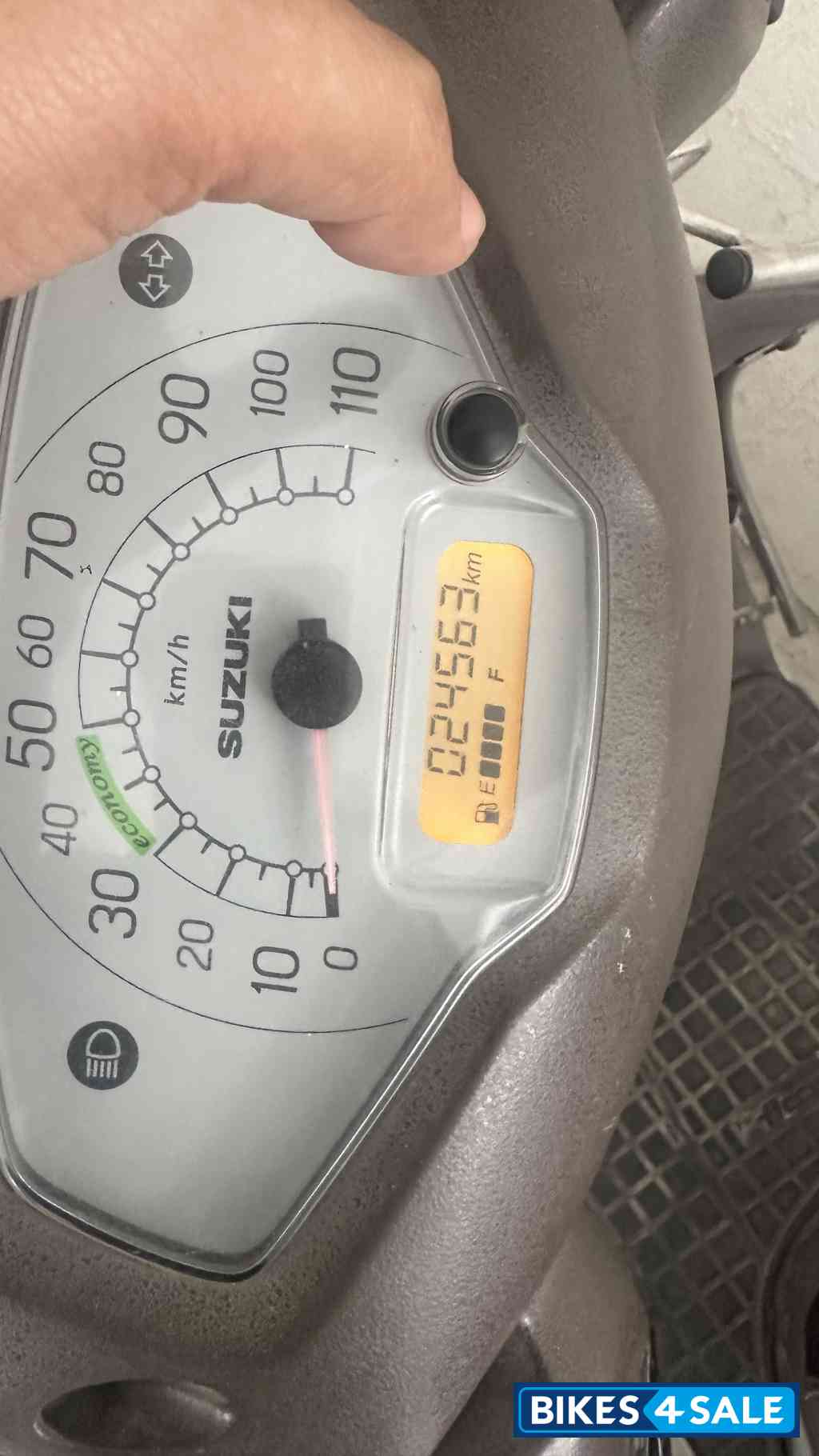 Silver Suzuki Access 125