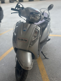 Silver Suzuki Access 125