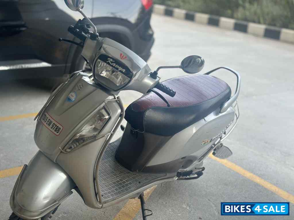Silver Suzuki Access 125