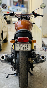 Orange Crush Royal Enfield Interceptor 650 Twin