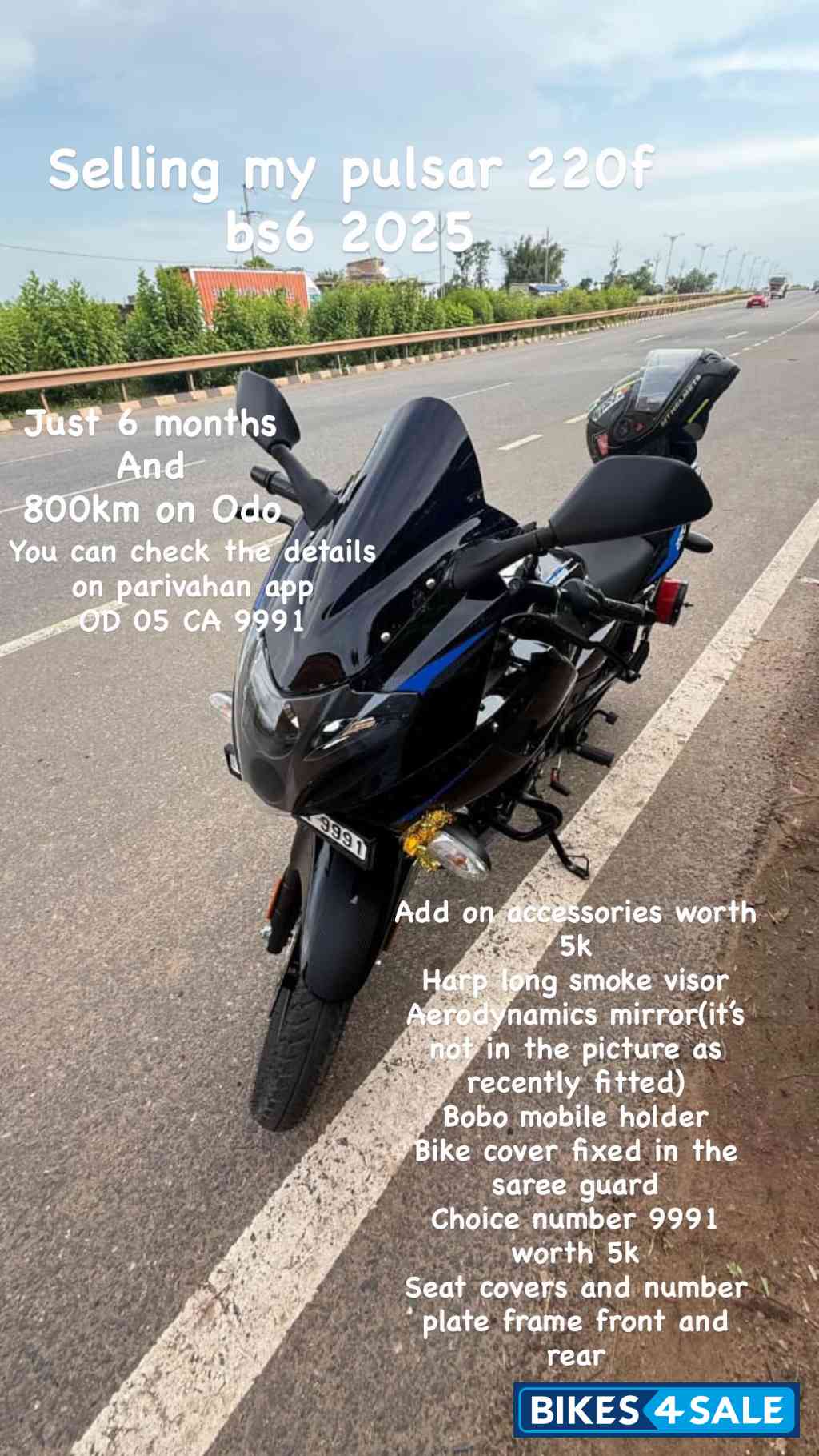 Bajaj Pulsar 220F BS6