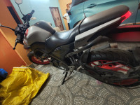 White Yamaha MT-15 BS6