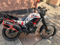 Red White Black - Rally Colors Hero Xpulse 200 4V Rally Edition