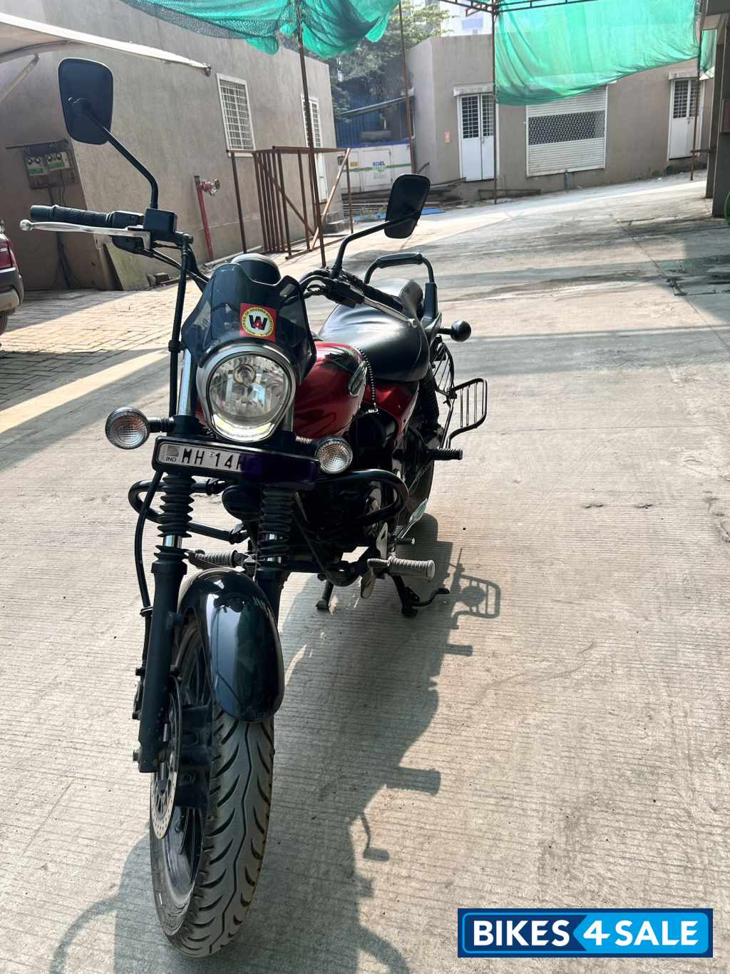 Red Bajaj Avenger Street 180 Red Bajaj Avenger Street 180