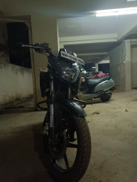 Black TVS Apache RTR 160 4V