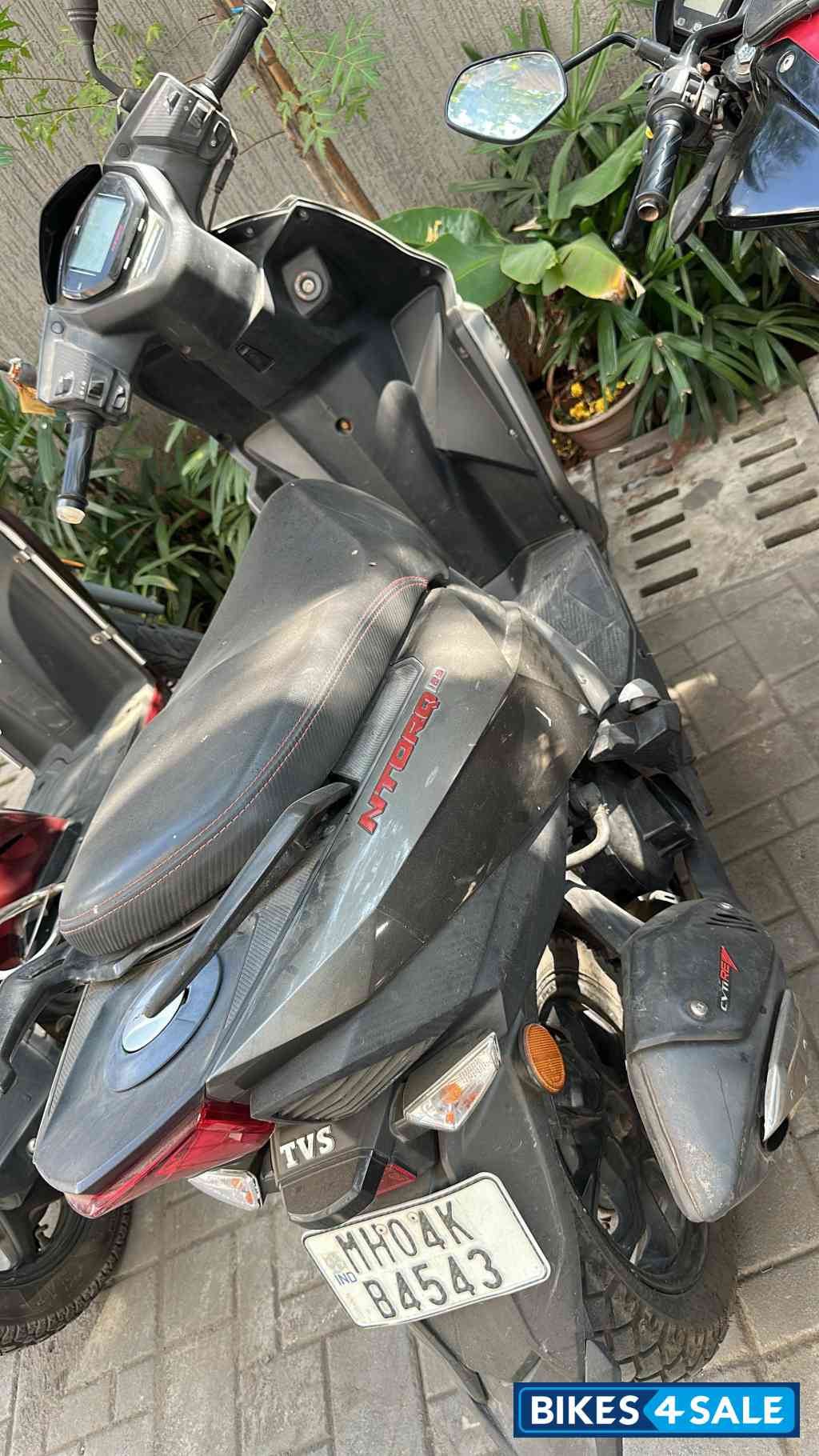 Grey TVS NTORQ 125 Grey TVS NTORQ 125