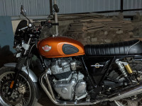 Orange Crush Royal Enfield Interceptor 650 Twin