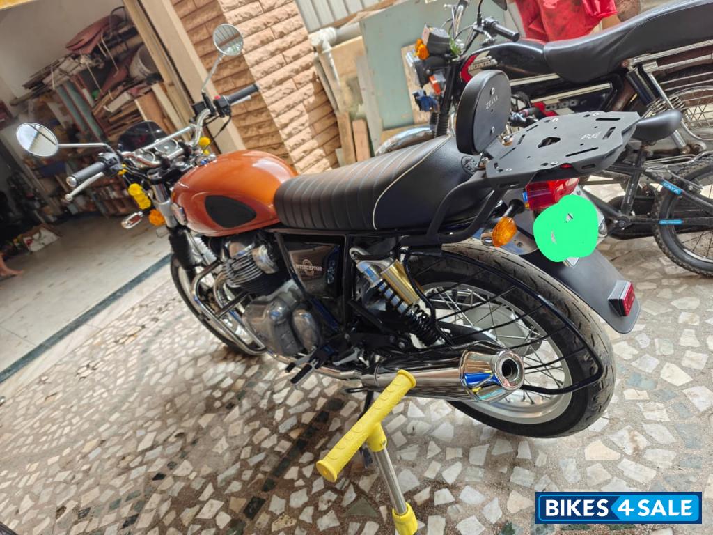 Orange Crush Royal Enfield Interceptor 650 Twin