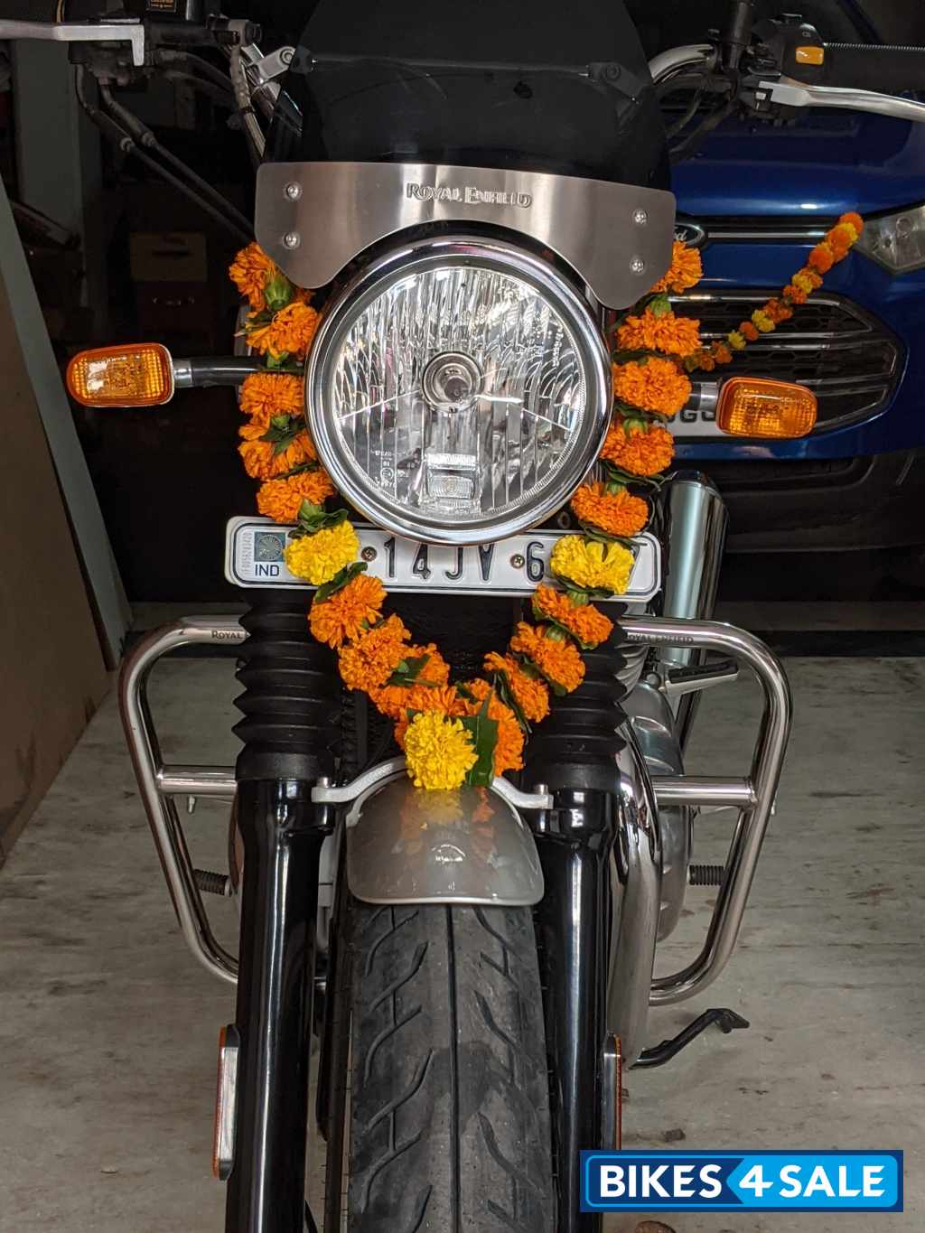 Orange Crush Royal Enfield Interceptor 650 Twin