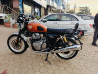 Orange Crush Royal Enfield Interceptor 650 Twin