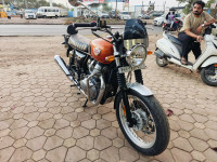 Orange Crush Royal Enfield Interceptor 650 Twin