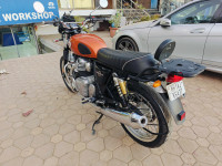 Orange Crush Royal Enfield Interceptor 650 Twin
