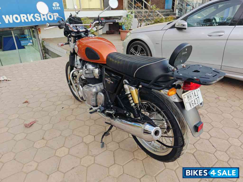Orange Crush Royal Enfield Interceptor 650 Twin
