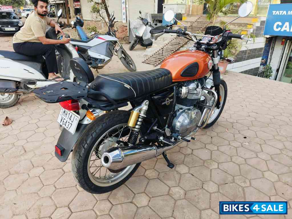 Orange Crush Royal Enfield Interceptor 650 Twin