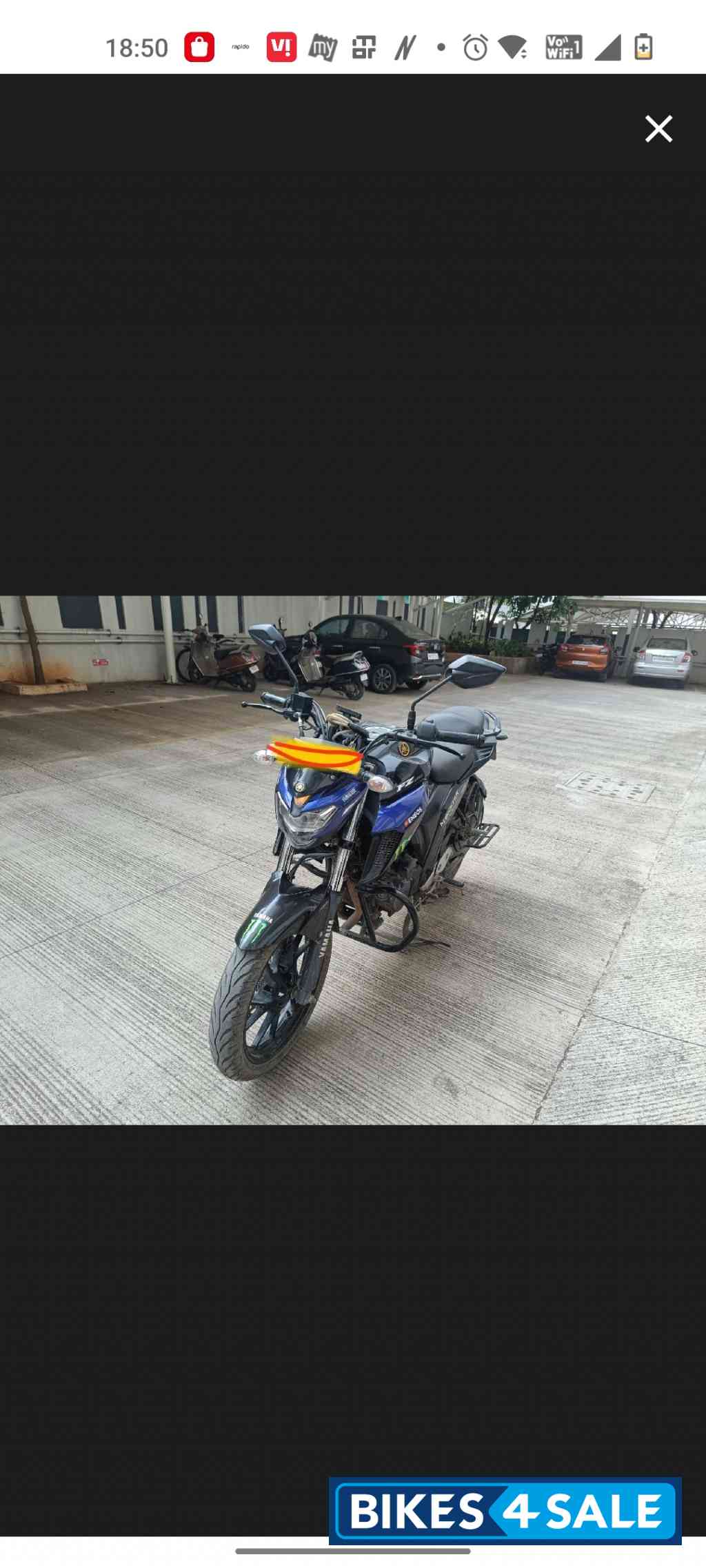 Yamaha FZ25 Monster Energy MotoGP Edition