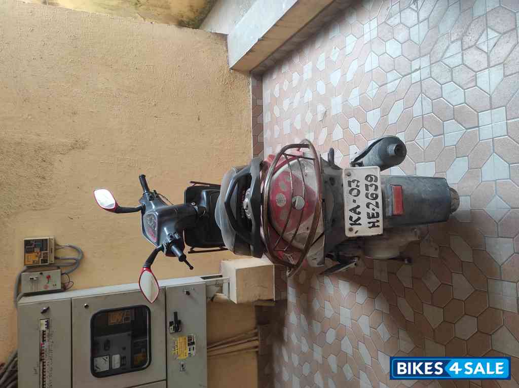 Red TVS Scooty Streak