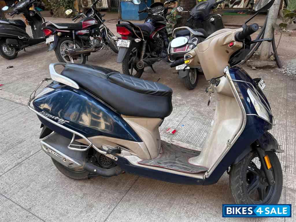 Blue TVS Jupiter ZX Disc BS6