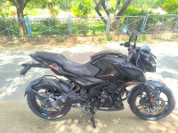 Black Bajaj Pulsar N160 Dual Channel ABS