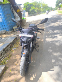 Black Bajaj Pulsar N160 Dual Channel ABS