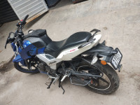 Blue White TVS Apache RTR 160 4V