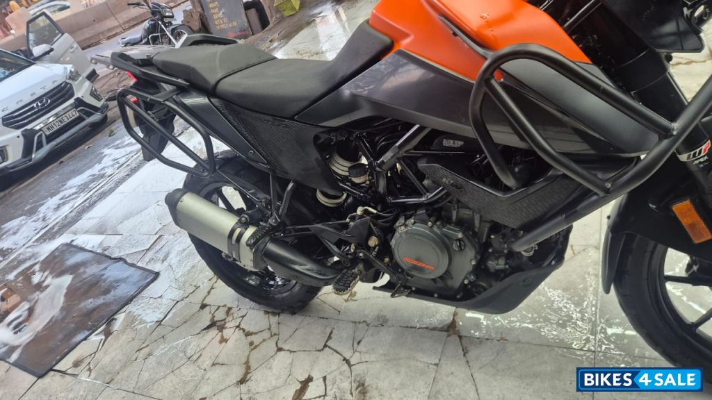 Orange Black KTM 390 Adventure