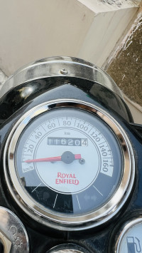Black Royal Enfield Classic 350 Dual Channel BS6