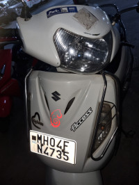 White Suzuki Access 125