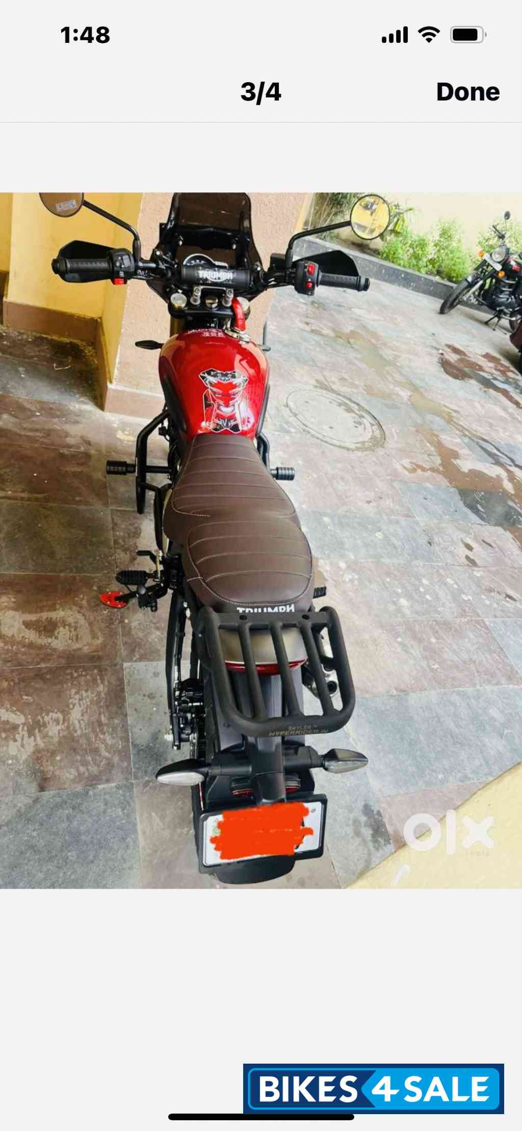 Triumph Scrambler 400 X