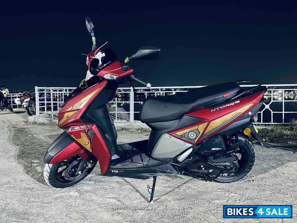 Iron Man Red TVS NTORQ Super Squad Edition