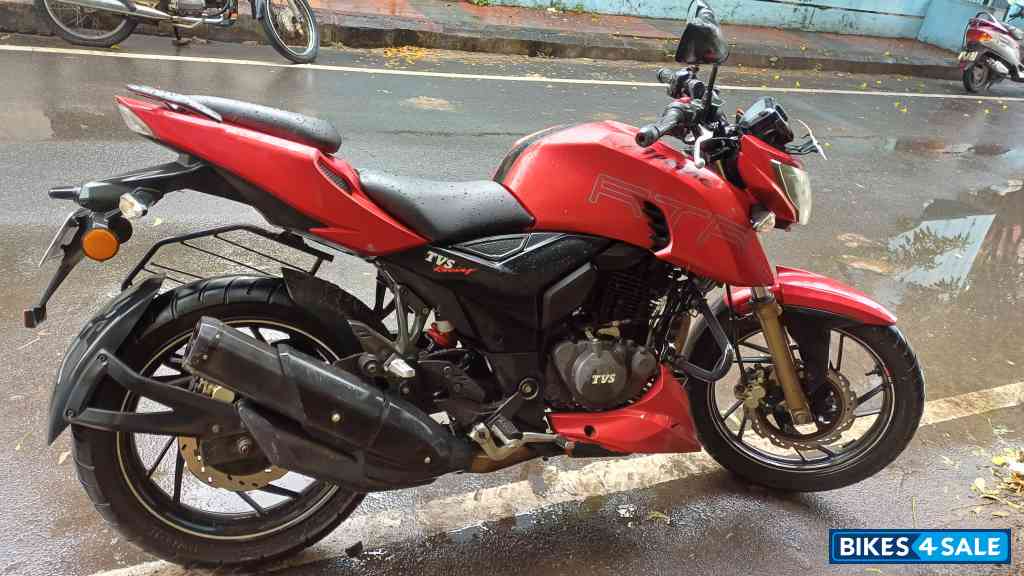 Syrah Red TVS Apache RTR 200 4V