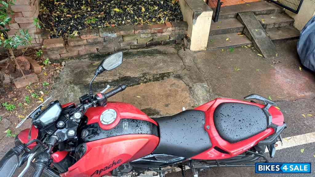 Syrah Red TVS Apache RTR 200 4V