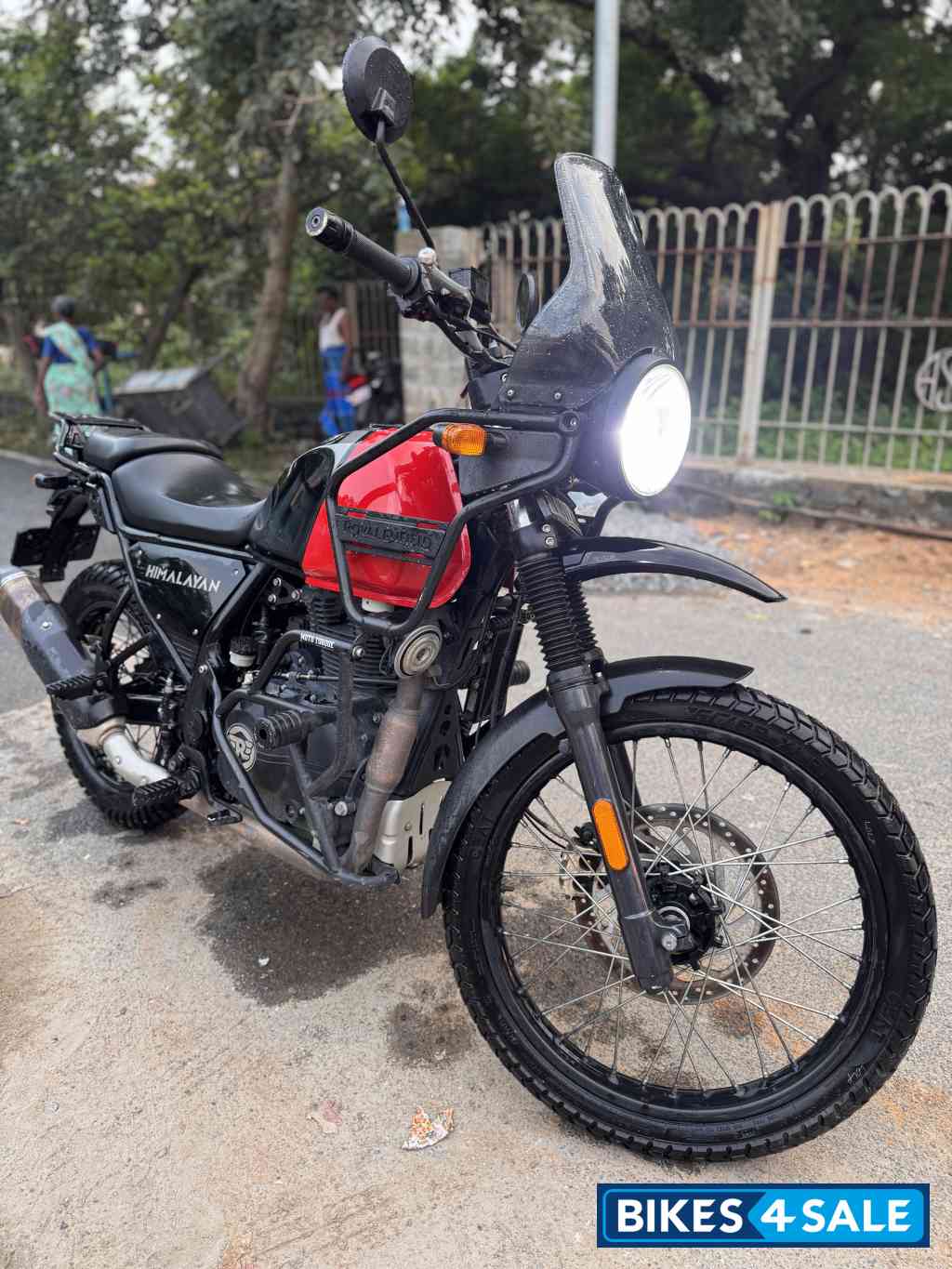 Rock Red Royal Enfield Himalayan BS VI